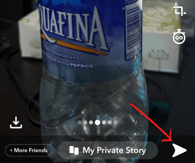 Add private story for friends