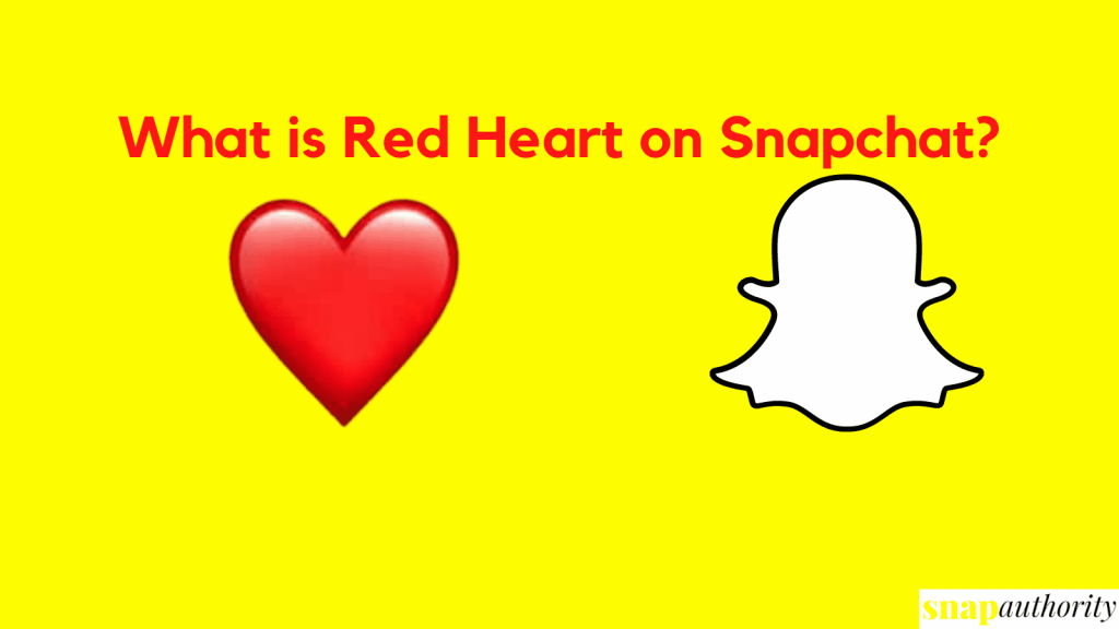 What is Red Heart on Snapchat?
