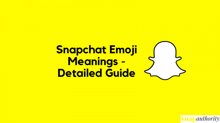 Snapchat Emoji Meanings – Detailed Guide