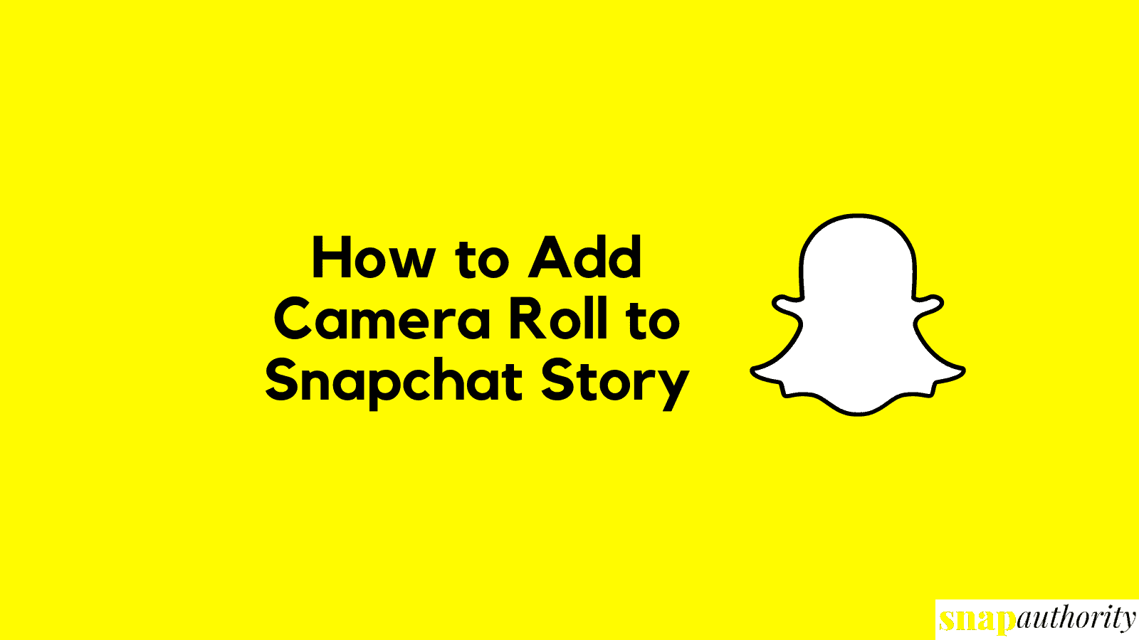 add picture from camera roll to snapchat story