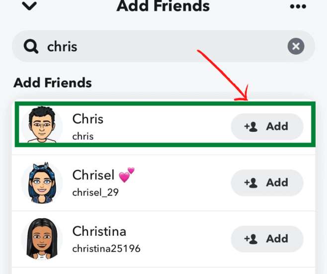 add friends on snapchat