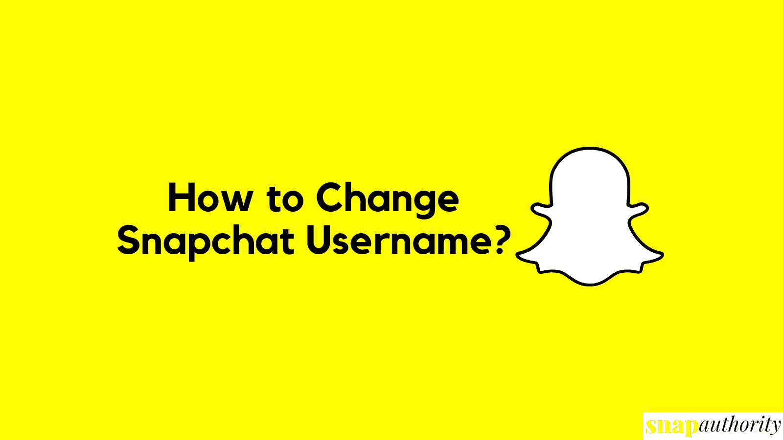 change username in Snapchat 2022