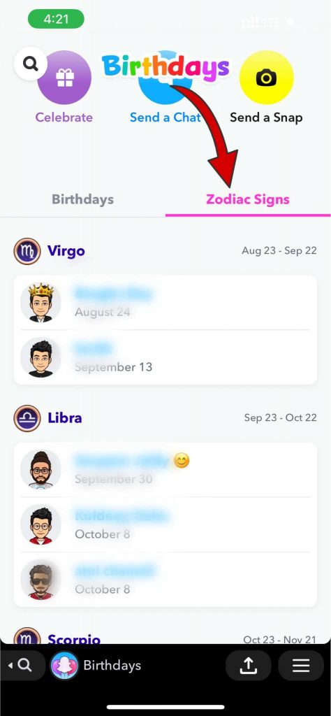 zodiac signs birthdays